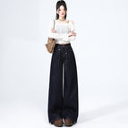 Denim color trousers / XS