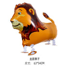 Walking lion (with rope)