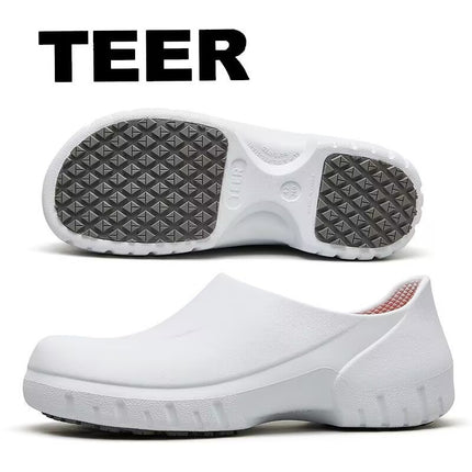 [Source Factory] Chef's Shoes, Specially Designed for Mcdonald's Restaurants, Non-Slip Shoes for Hotel Staff, Suitable for All Seasons, Work Shoes
