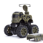 [Color box] Large stunt multifunctional radar off-road vehicle