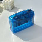 Transparent blue