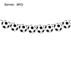 Round football flag
