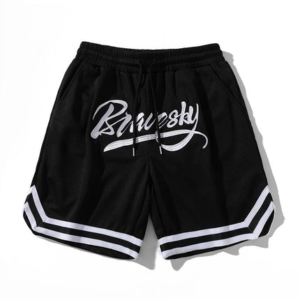 Summer New Sports Shorts Men's Fitness American Style High Street Sports Basketball Pants Training Shorts Casual Pants Mid-length Pants
