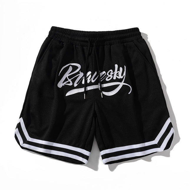 Summer New Sports Shorts Men's Fitness American Style High Street Sports Basketball Pants Training Shorts Casual Pants Mid-length Pants