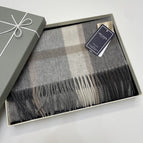 Black chocolate gray++ high-end gift box gift bag