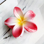 8cm red plumeria gripper
