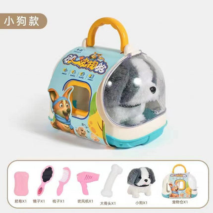 Cross-border Electric Puppy Plush Toy Children's Simulation Pet Sonic Doll Baby Doll Gift Wholesale