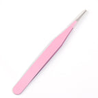 Pink Straight Tweezers