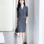9099 gray dress / XL