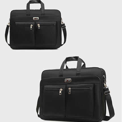 Portable shoulder notebook tablet computer bag 15 inch office travel student printing large capacity wholesale computer bag