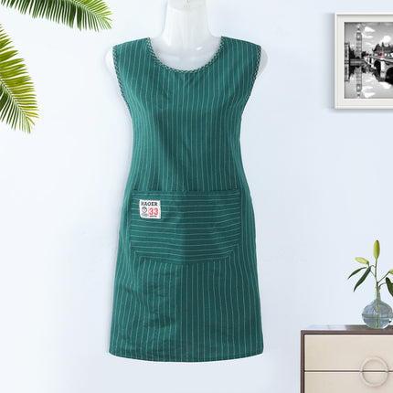 Apron women's Kitchen home sleeveless work modern simple oil-proof home Japanese style women's apron new wholesale