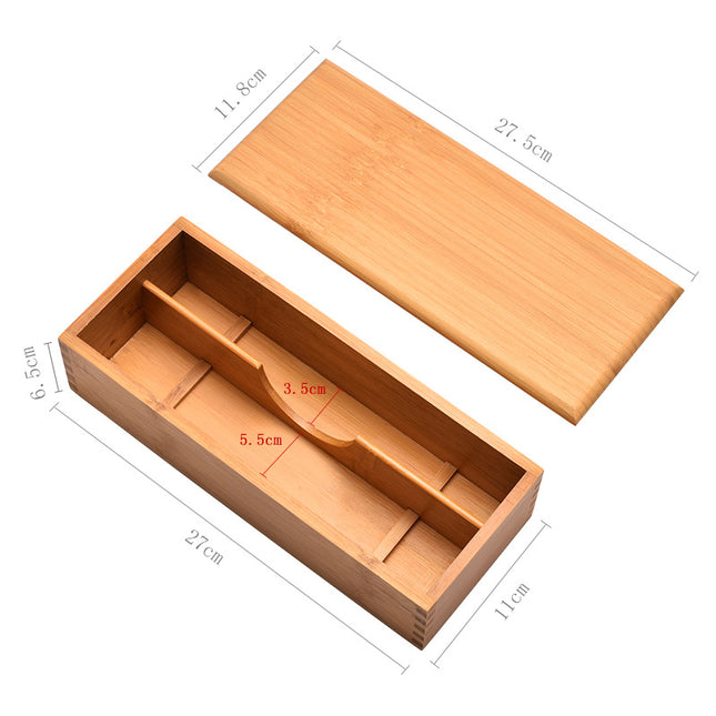 Bamboo Chopstick Box / Boîte Baguettes Bambou