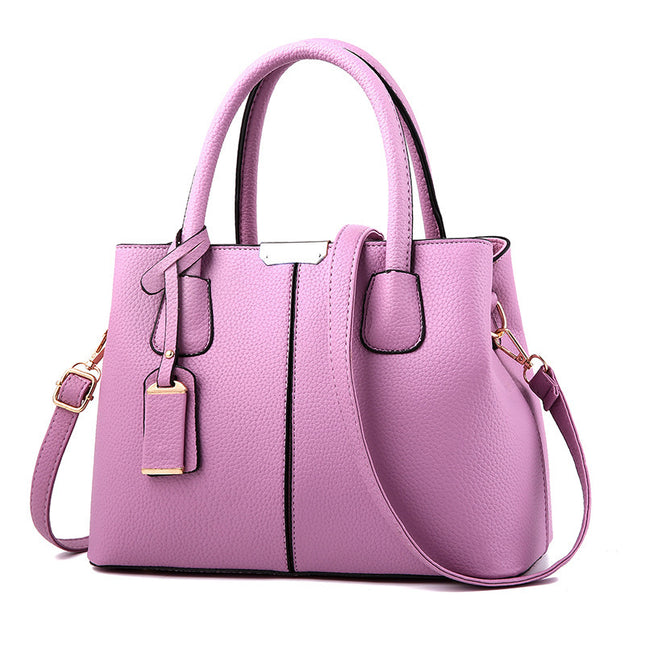 Cross-Border High-End Pebbled Shoulder Bag for Women on Business Trips, European and American Cross-Border Crossbody Bags Wholesale