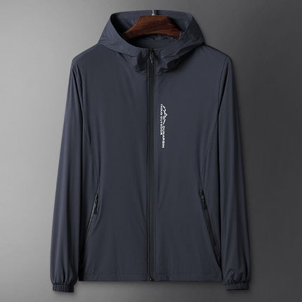 Sun Protection Clothing Men's Summer Thin Ice Silk Sun Protection Clothing Trendy New Breathable Fishing Clothing Thin Skin Clothing Men's Clothing