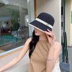 M logo bucket hat (black)