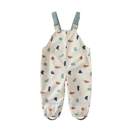 HONEYKING Children's suit Coat Jacket Spring and Autumn Jacket Baby Jacket Outdoor Waterproof Raincoat Rain Pants