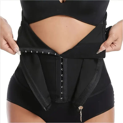 Fashionable New Women's Fitness Plus-Size Bodysuit Slimming Garment Women's Tummy Control Waist Belt Corset Shapewear