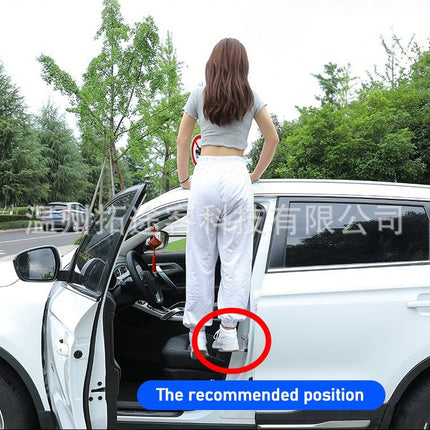 Car Assist Pedal for Climbing onto the Roof, Door Pedal, Car Door Step, Lightweight and Foldable