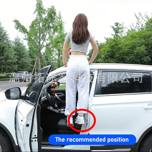 Car Assist Pedal for Climbing onto the Roof, Door Pedal, Car Door Step, Lightweight and Foldable