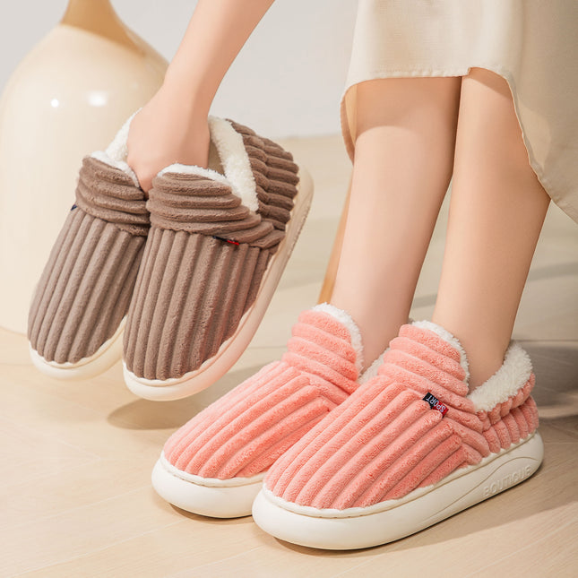 Women's Cotton Shoes Cross-Border New Style Snow Boots with Fleece Lining and Thickened Cotton Boots Popular Fashionable Women's Boots Cold-Proof and Warm Cotton Shoes