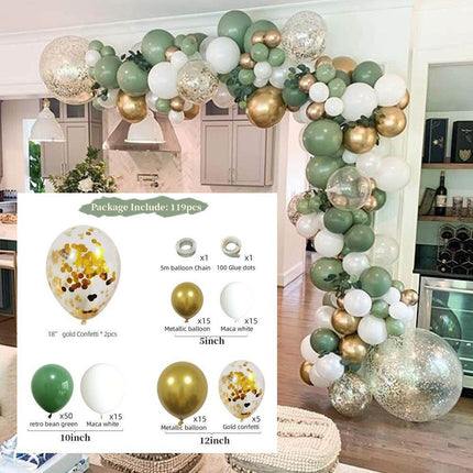 Cross-border Amazon Balloon Chain Arch suit New Birthday Decoration Wedding Room Wedding Balloon Scene Decoration Wholesale