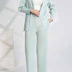 Light green / Coat Pants suit