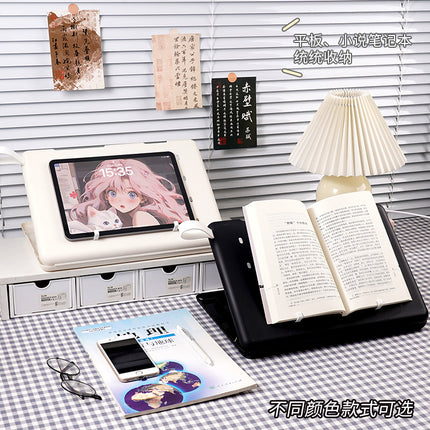 Plastic board folder file box copy writing board storage box A4 data box PP transparent office supplies finishing box