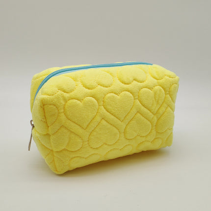New Love Pillow Storage Bag Cosmetic Bag High-Looking Extra Large Capacity Student Storage Pen Bag Foreign Trade Wholesale