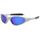 Silver frame revo blue