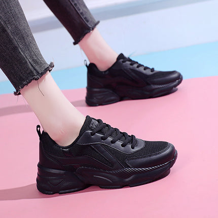 Women's Shoes 2025 New Breathable Sports Shoes Student High School Entrance Examination Sports Examination Shock Absorbing Running Shoes Internet Celebrity
