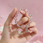 J19 pink melody peace bracelet