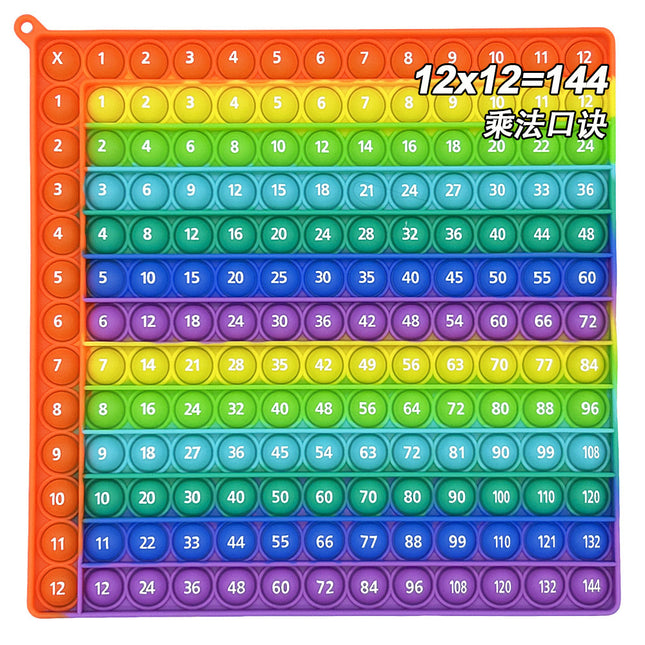 Math Practice Board / Tableau de Multiplication