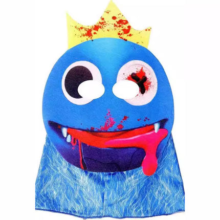 Halloween Rainbow friends ROBLOX rainbow game cos clothes Blue little monster props costume jumpsuit