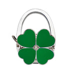 Four-leaf clover solid color green