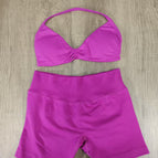 Berry red suit [4572+short] / XS