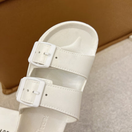 Summer Slippers for Men and Women Wear Soft Bottom Non-slip One-word Trash Popular Fashion All-match Beach Men's Slippers