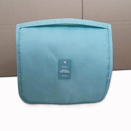Ins-Style Toiletry Bag, Portable Women's Handbag, Striped Waterproof Makeup Bag, Antibacterial Ins-Style