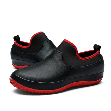 2025 New Summer Cross-Border Eva Water Shoes for Men and Women Catering Car Wash Low-Top Work Shoes Export Large Size Kitchen Shoes