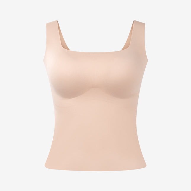 Tangge Silk Camisole Women's Inner Base Outer Wear Beautiful Back Mulberry Silk Bra One-piece Top with Chest Pad