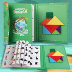 [package 10] animal magnetic tangram