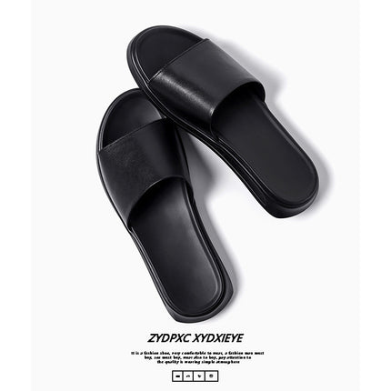 Sandals for Men in Summer, Non-Slip, Soft-Soled, Outdoor and Indoor, Thick-Soled, Outdoor Slippers for Men 1400-B
