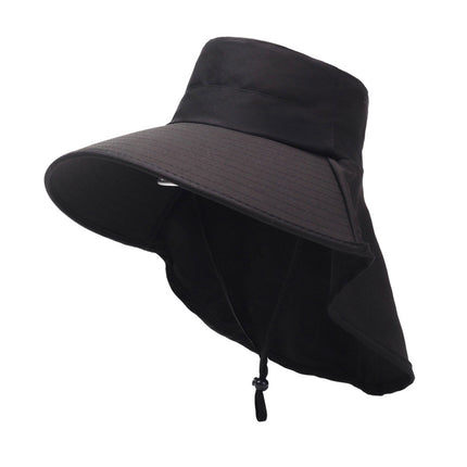 Multi-Directional Sun Hat, Breathable Face Mask, Neck Protection, Integrated Sun Hat, Anti-Uv Outdoor Sun Hat for Women, Summer