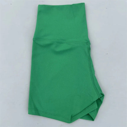 Dopamine Color Yoga Shorts Tight-Fitting High-Elastic Breathable Nude Sports Three-Point Bottoming Shorts Safety Pants