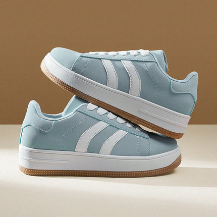 Sneakers Women's New Spring All-match Breathable Non-slip Sneakers Thick-soled Sports Casual Shoes Cross-border plus size Women's Shoes for Students