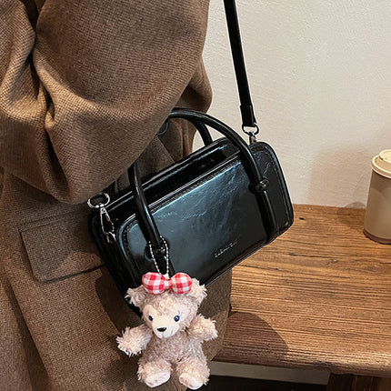 This Year's Popular Niche Design Small Bags for Women 2025 New Korean Style Fashion Ins Satchel Shoulder Small Square Bag