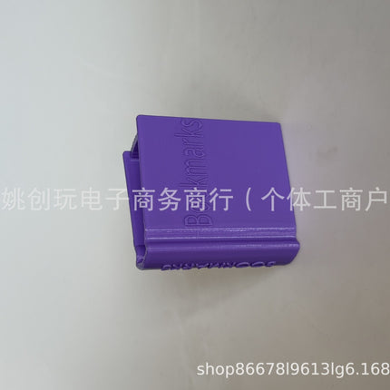 Cross-Border New Product Book Shaped Bookmark Holder 3D Printed Mini Bookshelf Bookmark Holder