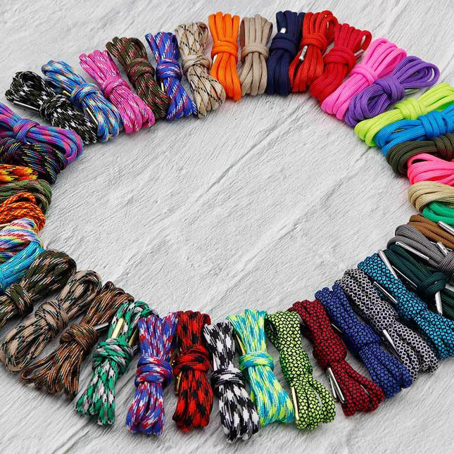 Kurojin Round 7-Core Polypropylene Paracord with 0.4cm Diameter Suitable for Clothing Cords, Garment Cords, Work Shoes, Boots, and Shoelaces