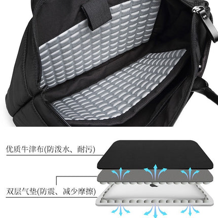 New Style Business Briefcase, Office Simple and Versatile Casual Handbag, Dual-Use Large-Capacity Cross-Body Computer Bag