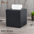 Paper roll-black stripes