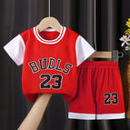 Red 23 [short sleeve suit]] / 130cm